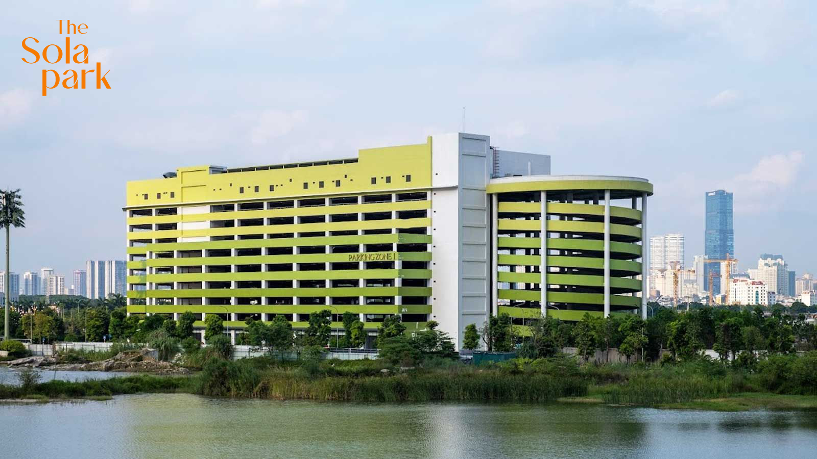 Phí đỗ xe máy, ô tô chung cư The Sola Park là bao nhiêu? 3 toa-nha-parking-zone-1-1